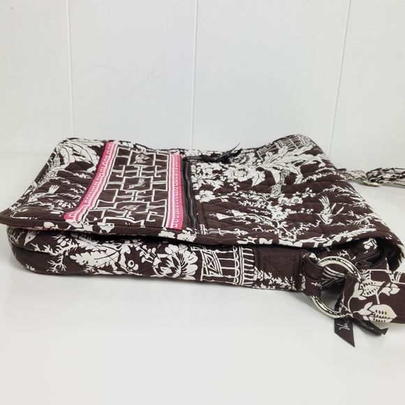 Vera Bradley Brown floral and bird schoolbag - Picture 5 of 12